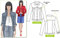 ARC Style Schnittmuster – Stacie Jeansjacke (Größe 04–16) – Klicken Sie für andere