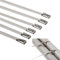 KafTon Stainless Steel Cable Ties (Grade 316) 300mm x 4.6mm Silver (Pack of 50)