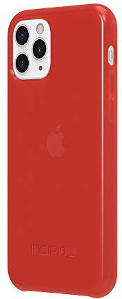 Incipio NGP Pure IPH-1827-RED Case for Apple iPhone 11 Pro (5.8 Inches) (Red) [Qi Compatible Cover I Shockproof Mobile Phone Case I Tear Resistant Case I Flexible I Transparent]