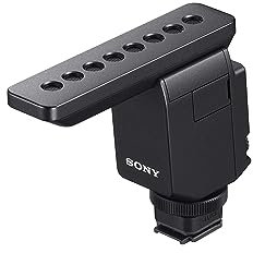 Sony ECM-B1M Micrófono Direccional, Compacto, Inalámbrico, sin Baterías, Negro
