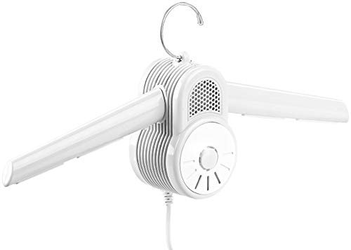 Sichler Haushaltsgeräte Trockner: Wäschetrockner-Kleiderbügel mit Warmluft- & Kaltluft-Gebläse, 150 Watt (Kleiderbügel Trockner, Elektrische, Mini Bügeleisen)