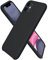 ORNARTO Liquid Silicone Case for iPhone 11, Slim Liquid Silicone Soft Gel Rubber Case Cover for iPhone 11(2019) 6.1 inch-Black