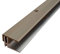 ufitec® TPL Profi MAX Profilsystem für Parkettböden - geeignet für Belagshöhen von 14-21 mm - ALU eloxiert (Abschlußprofil | Länge: 90 cm, Bronze Hell)