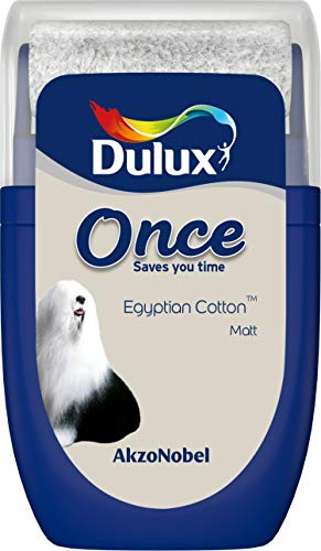 Dulux Once Tester Paint - Egyptian Cotton - 30ML