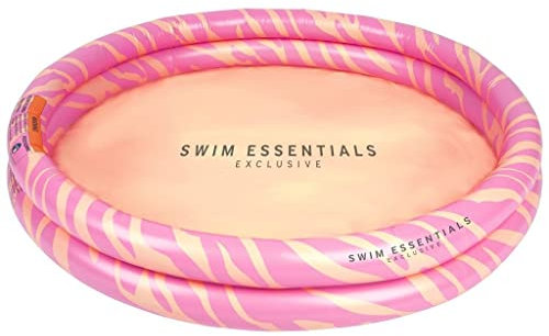 Swim Essentials Baby zwembad Ø100 cm | roze zebra