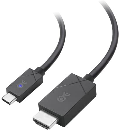 [Designed for Microsoft Surface] Cable Matters 48Gbps USB-C to HDMI Cable 6 Feet / 1.8 Meters Supports 4K 120Hz and 8K 60Hz HDR - USB4, Thunderbolt 3 and Thunderbolt 4 Port Compatible