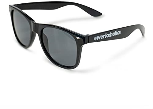 Weber #Werkeholics Sonnenbrille schwarz Brille Outdoor UV-Schutz Kunststoff Rahmen