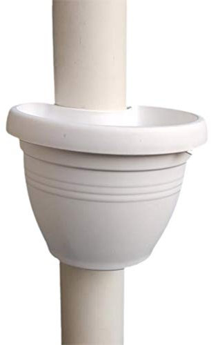 Srliya Pot De Fleur Pipe (Blanc)