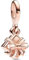 Amuefer Happy Birthday Charms für Armbänder Rose Gold Openable Geschenk Box Dangle 925 Sterling Silber Anhänger für Frauen Mädchenarmband Halsketten