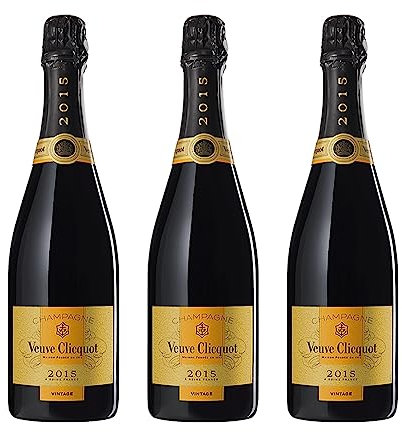 Veuve Clicquot Vintage Champagne in Gift Box 75cl - Pack of 3 | 12% ABV