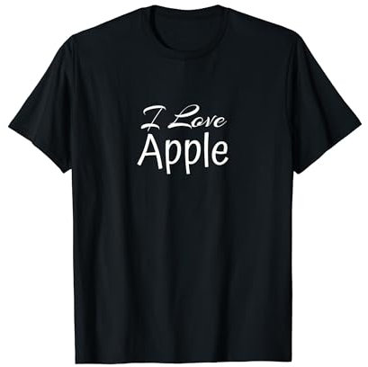 Ich liebe Apple T-Shirt