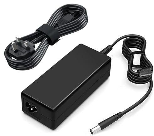 65W 18.5V 7.4mm * 5.0mm Tip Laptop Charger for Hp Pavilion DV7 DV6 DV5 DV4 DM4 G7 G6 Series Compatible with Compaq Cq57 Cq62 Cq56 Cq61 Cq60 Cq58 Hp Elitebook Probook Serie