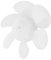 Alipis Universal Fit 8-inch Exhaust Fan Replaceable Parts for Ventilation Fan Pedestal Fans Plastic Fan Leaves for Bathroom