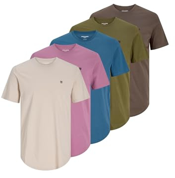 JACK & JONES Jprblabrody Tee Ss Crew Neck 5Pk Mp Noos