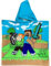 eplusm Super Mario Badeponcho für Jungen Handtuch Kinder Badetuch mit Kapuze Poncho sommer strand schwimmbad badeanzug 50x100 (grün, einheitsgrosse)