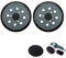 2 cuscinetti di supporto per levigatrice orbitale a 8 fori da 12,7 cm, compatibili con Makita M9204 BO5030 BO5031 DBO180Z BO8041 DBO180RMJ BO5041 BO5010 BO5011 BO5012, levigatrice in gomma resistente
