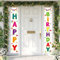plainshe Happy Birthday Tür Banner, bunte Stoff Geburtstag Party Dekoration für Kinder/Jugendliche/Erwachsene Indoor Outdoor Verwendung Porch Zeichen