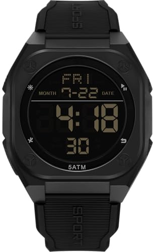Herren-Digitaluhr, Sport, Militär, Uhren für Herren, wasserdichte Armbanduhr mit großen Ziffern, großes Zifferblatt, Outdoor, für Jungen, Studenten