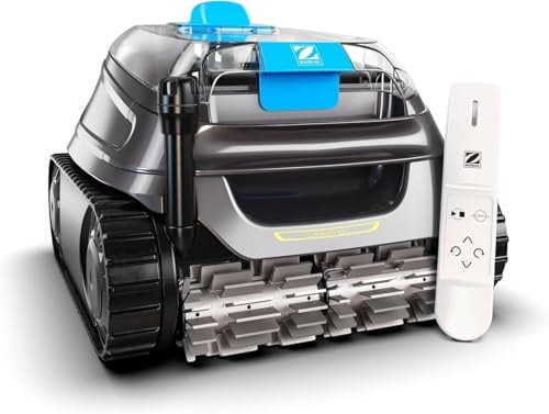 Zodiac Freedom + Control WR000708 – Automatischer Poolreinigungsroboter für Pools bis zu 12 x 6 m. Fernsteuerung und Lift-System über App. Lithium-Akku. Reinigt Boden, Wände und Wasserlinie