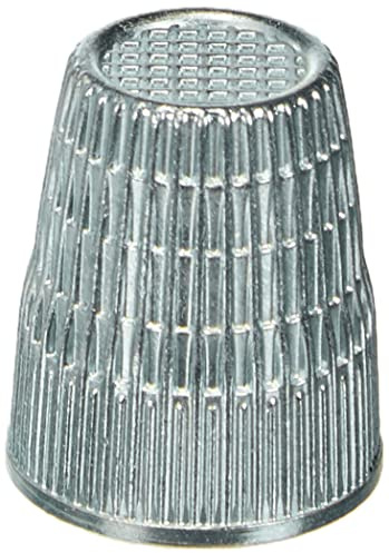 Prym 431862 Fingerhut ZDG 16,0 mm silberfarbig, Silber