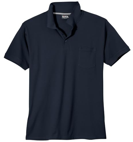 North Latitude Poloshirt Übergröße dunkelblau
