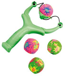 Happy People 74205 - Wasserbombenzwille, mit 4 Schaumstoffbällen