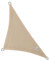 nesling Coolfit Sonnensegel (Dreieck 90° 4,0m x 4,0m x 5,7m, Altweiss) Sonnenschutz, Wasser und Wind durchlässig, UV-beständig