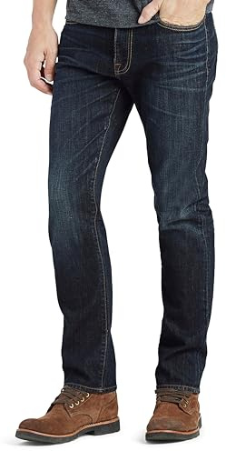 Lucky Brand Men's 410 Athletic Fit Jean, Barite, 40W x 32L