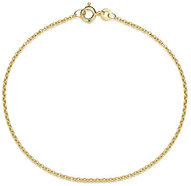 Erbskette Armband - 1,5mm Durchmesser - 333 Gold - Länge 20cm