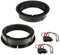 Sound-way Kit Montage Haut-parleurs 165 mm Cadre Support Enceintes Compatible avec VW Volksvagen, Skoda, Audi