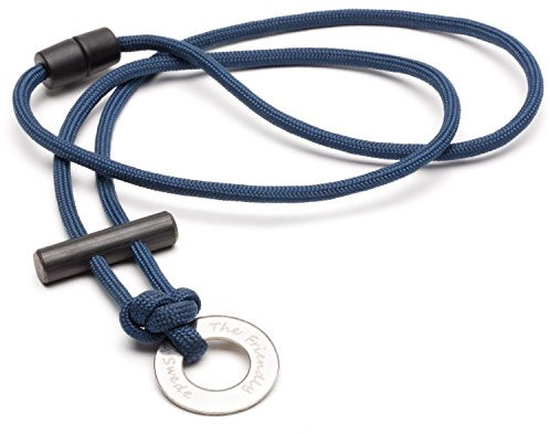 The Friendly Swede Collier en Paracorde avec Allume-Feu - Garantie A Vie (Bleu Foncé)