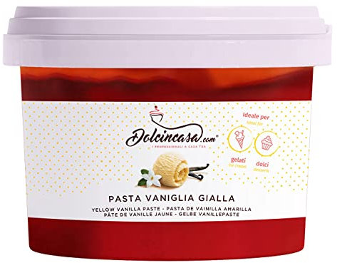 Pasta di Vaniglia Gialla Prodotti per Gelati Gelateria e Pasticceria Dolci e Gelati