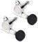 VGEBY Mechaniken Köpfe Stimmwirbel 2L 2R mit Schrauben Set für Ukulele Gitarre 4 Stücke