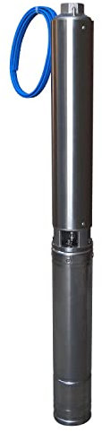 Pompe Immergée Triphasé 380v 3 Pedrollo 0.75kw 3sr-2/28 1.8 M3/h à 9.1 Bars