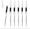 6 weiße Eyeliner-Bleistifte für professionelle Verwendung als Textmarker, weich, wasserdicht, lang anhaltender Lidschatten, Lidschatten, Lidschatten-Stift, Lippenlinien-Stift, Augenlid-Pad