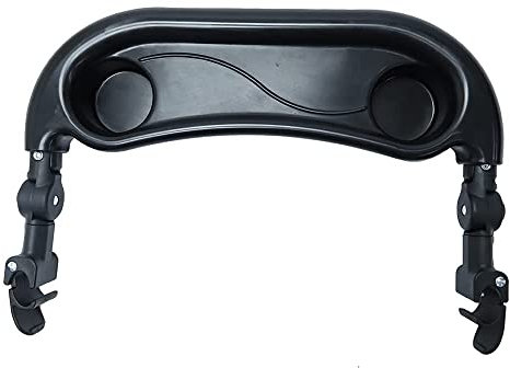 ROMIRUS Buggys Tabletts Getränkehalter Snack Tray für Bugaboo Bee 6, 5 und 3 Kinderwagen Zubehör