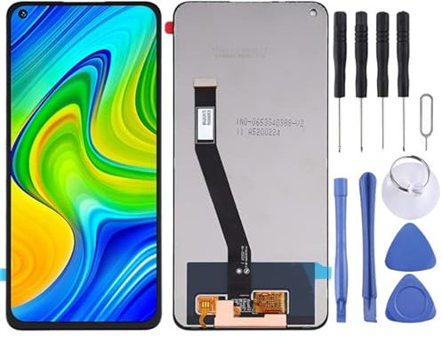 High-Tech Place Pantalla LCD original y montaje completo de digitalizador para Redmi Note 9/Redmi 10X 4G