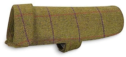 Derby Tweed Alfie Hundemantel - Salbei-Check - M