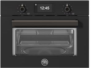 Bertazzoni Professional Series F457PROMWTN 46cm High, Built In Combination Microwave Oven - Carbonio