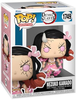 Funko Pop! Animation: DS - Nezuko Kamado - (Demon Form) - Demon Slayer - Figura in Vinile da Collezione - Idea Regalo - Merchandising Ufficiale - Giocattoli per Bambini e Adulti - Anime Fans