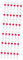 TOVINANNA 36 Pièces Flacons En Verre De Vin Bouteilles De Brillant à En Plastique Mini Tube Transparent De Brillant à Clair Un Verre Pour à Hydratant Rouge Voyage