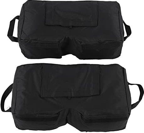 ANKROYU Quadratischer Regenschirm-Sandsack, 600D Oxford-Stoff, Sonnenschirm-Basis-Gewichtstasche, Schirmständer-Basis-Gewichtstasche für Terrasse, Strand, Garten im Freien