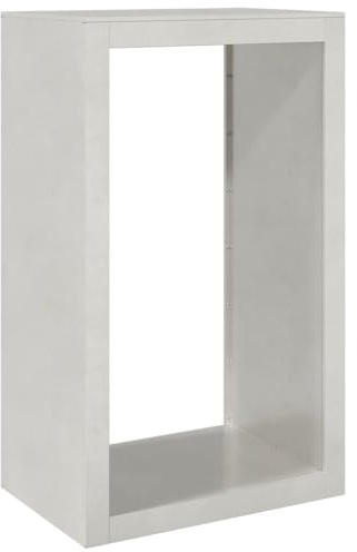 vidaXL Brennholzregal 60x40x100 cm Edelstahl