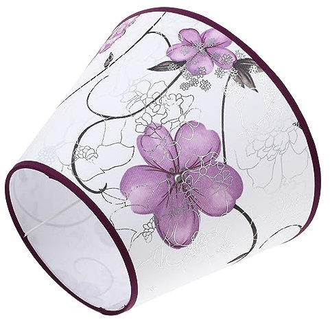 SEWOART Tischlampenschirm Im Retro-stil – Vintage-lampenschirm – Blumenlampenschirm Für Den Schreibtisch – Lampenschirm Für Das Schlafzimmer