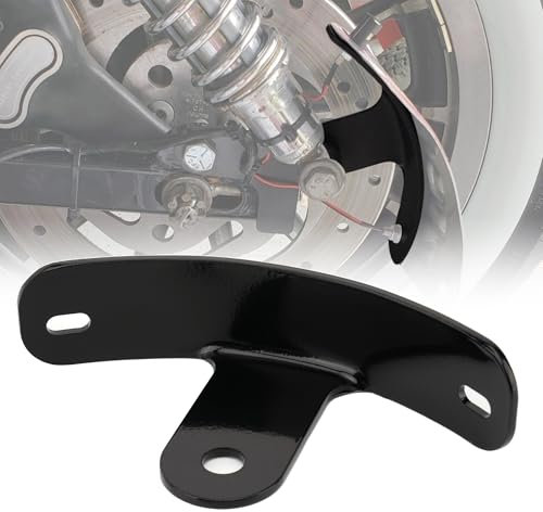 Hintere Kennzeichenhalterung Seitenhalterung gebogen für Harley Davidson Sportster 48 72 Iron 883 1200 Nightster Roadster ab 1993