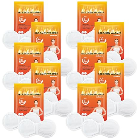 Selbstklebende Wärmepflaster,Heizpflaster Dauerhafte selbsterhitzende | Winter 10X tragbares Menstruations-Heizkissen, warme selbstklebende tragbare Heizpflaster