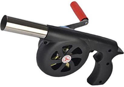 HIAKDOFT Ventilateur à Main Manuel pour Barbecue Outil De Soufflage Portable pour Camping Et Cuisine Extérieure pour sans Électricité