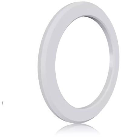 Nozzleboss Distanzring, Abstandshalter für Downlight Rahmen, Downlight Spot Abstandshalter, Distanzring, Rahmen Ring Abstand LED (Weiß, Stärke 10mm/D82mm)
