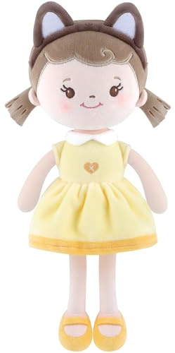 GAGAKU Weiche Plüsch-Babypuppe für Mädchen (12 Zoll) – Mein erstes Babypuppengeschenk für 1-jährige Mädchen, Kleinkinder und Säuglinge, maschinenwaschbares Stoffpuppenspielzeug