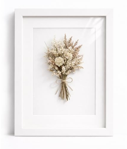Enmarkalia - Marco de foto con Profundidad Tipo Vitrina 3D color blanco - 50x70 cm con Paspartú Incluido – Marco Efecto Caja para Fotos, Recuerdos y Objetos. (Blanco X1 Ud., 50 x 70 cm)